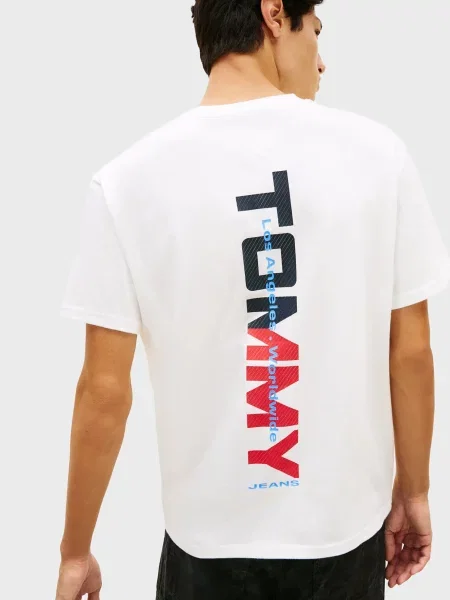 Футболка Tommy Jeans біла