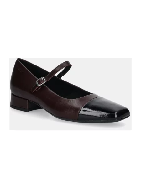 Czółenka Vagabond Shoemakers skórzana czerwona