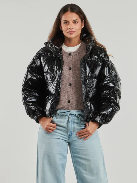 Páperová bunda Michael Michael Kors čierna