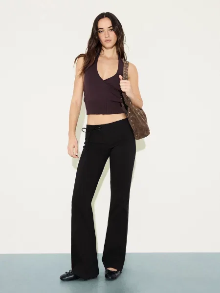 Bershka Pantaloni negru