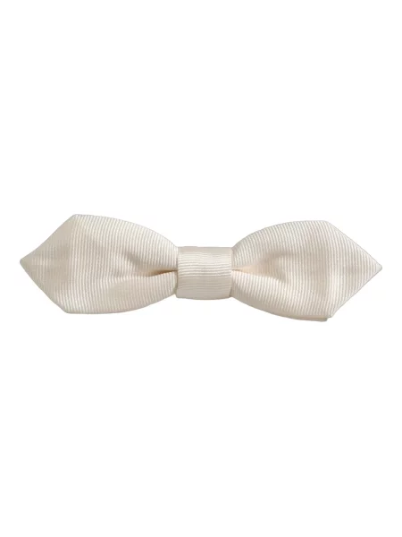 Krawat Dolce And Gabbana wiązany biały