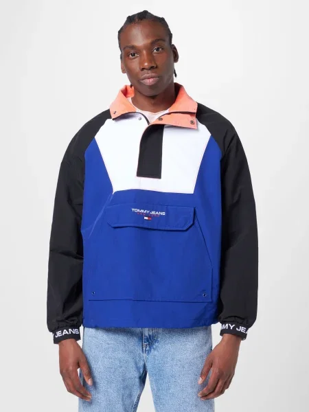 Kabát Tommy Jeans fekete