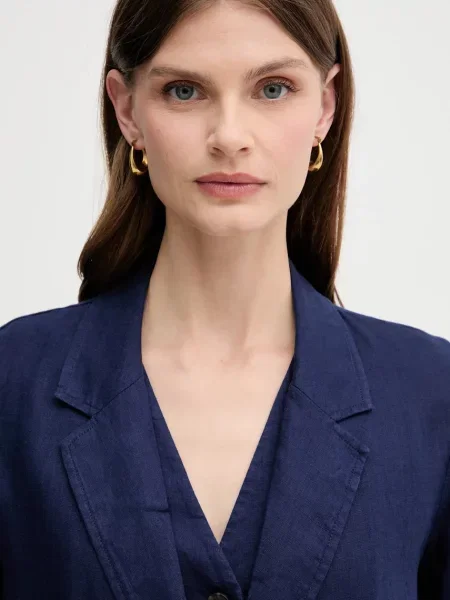 United Colors of Benetton однобортний піджак лляний