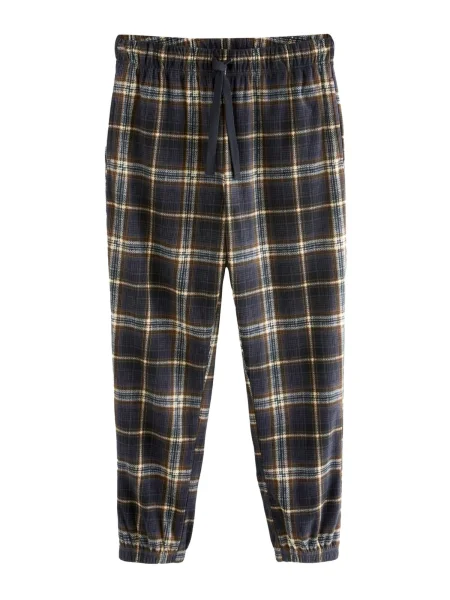 Next Spodnji del pižame bež / rjava črna