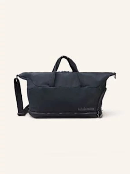 Lululemon Torba Sportowa schwarz czarna
