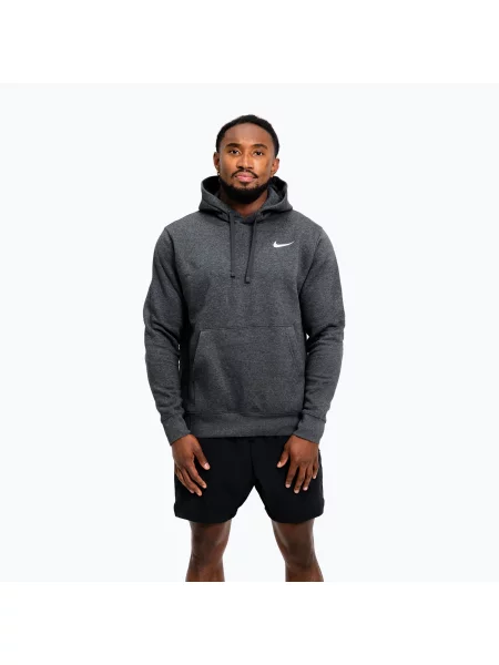Hanorac cu glugă Nike Strength alb
