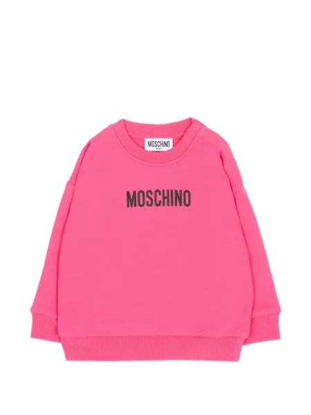 Bluza dziecięca Moschino różowa