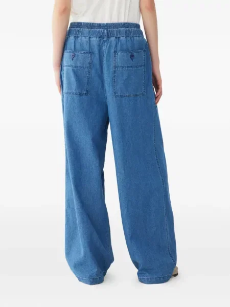 Blugi Tomboy cu cordon albastru
