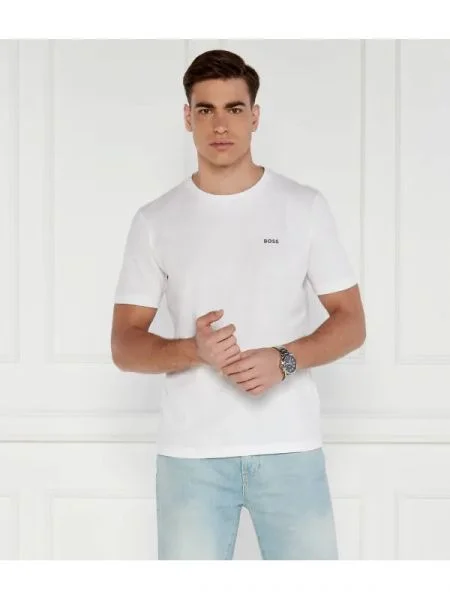 BOSS GREEN Tricou alb