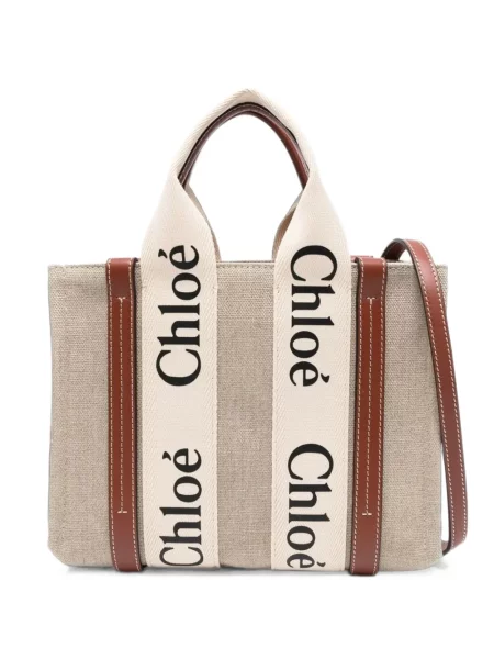 Geantă shopper Chloé cu imagine