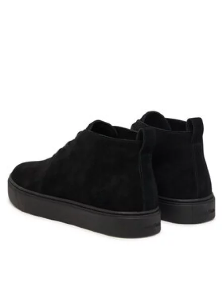 Calvin Klein Auliniai batai Hybrid Clean Mid Lace Up Su juoda