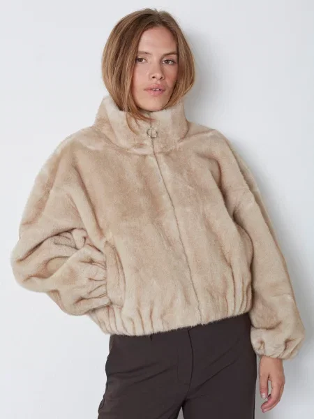 Co'couture Geacă de primăvară-toamnă Fera crem