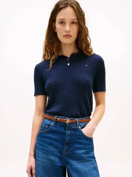 Tommy Hilfiger Tricou polo Bleumarin