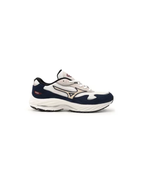 Sneakersy Mizuno zamszowe białe