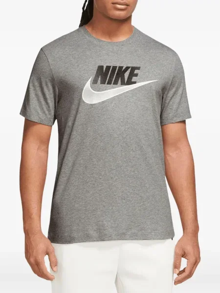 Tricou grafic Nike cu imagine alergare din fleece negru