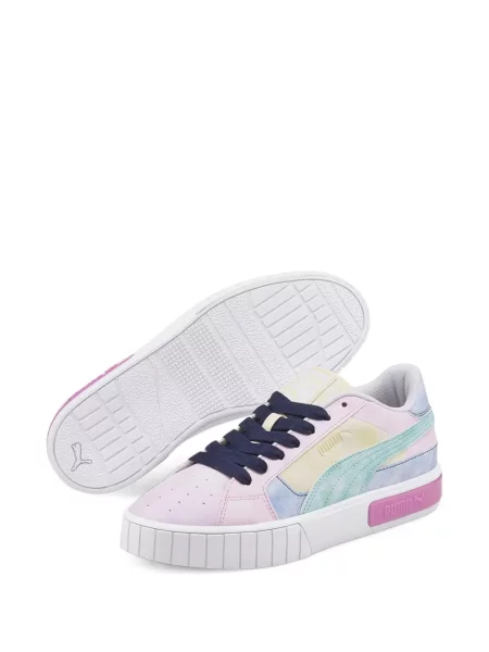 Sneakerși Puma Cali cu legături roz
