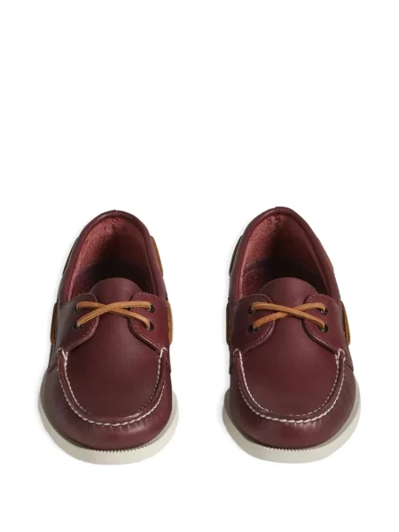 Pantofi Sperry Top-sider din piele roșu