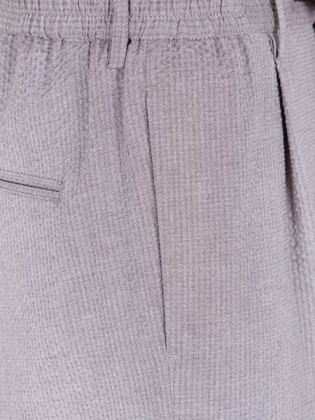 Pantaloni Tagliatore cu cordon gri