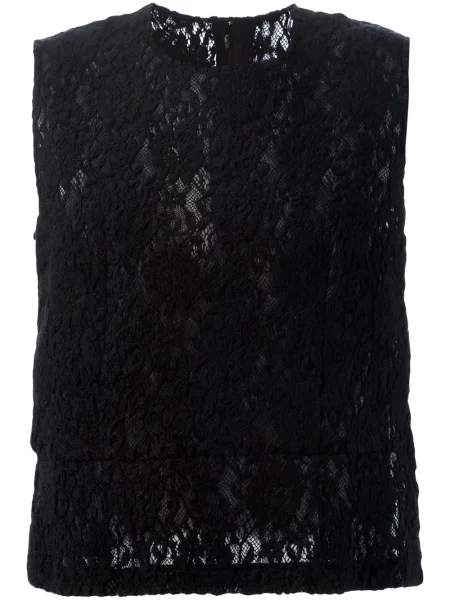 Top Comme Des Garçons clasic negru