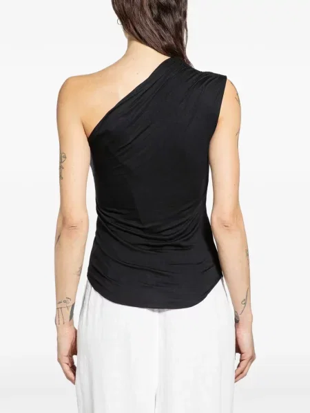 Top Thom Krom cu un umăr gol negru