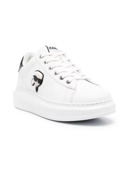 Sneakersy KARL LAGERFELD białe