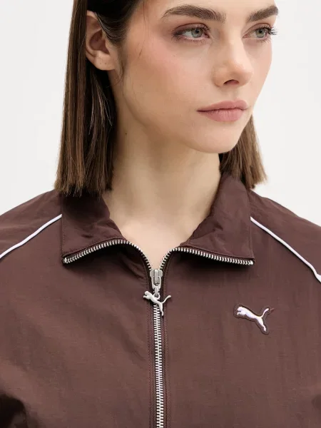 Puma női kabát Balloon Sleeve barna