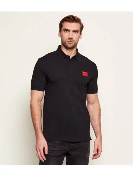 Tricou polo Hugo negru