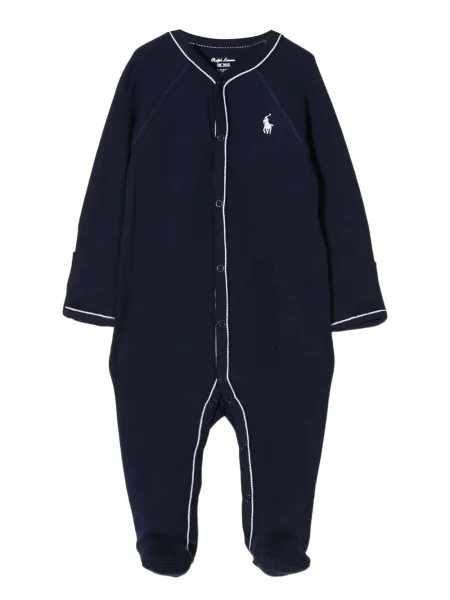 Piżama dziecięca Polo Ralph Lauren niebieska