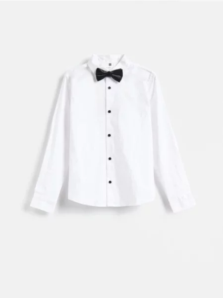 Reserved Cămașă elegantă din alb