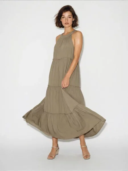 Bianco Lucci Ruha Maxi khaki