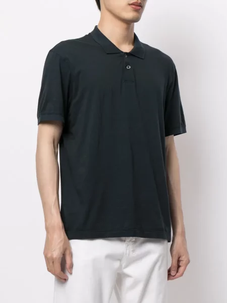 Tricou polo James Perse albastru