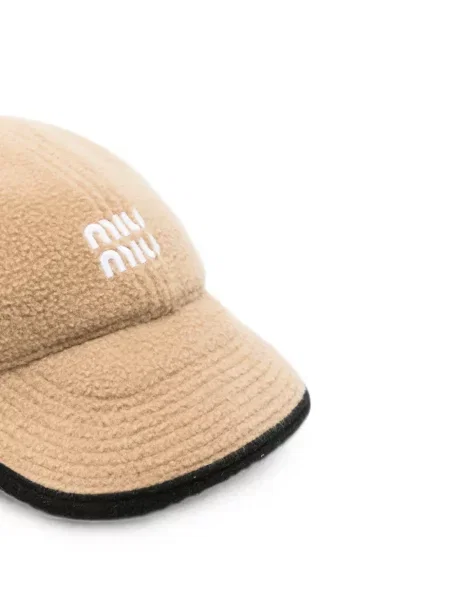 Șapcă Miu Miu cu broderie