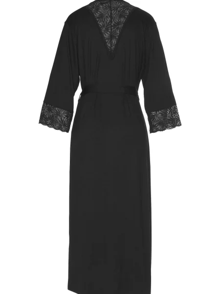 LASCANA Halat pentru dimineață negru