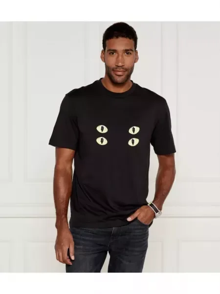 HUGO Tricou Dombreo negru