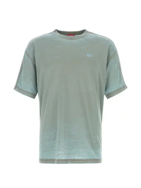Tricou Diesel cu autograf verde