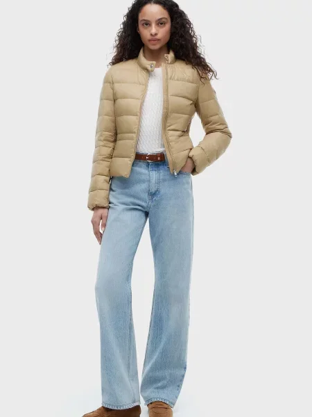 Компактна куртка Tommy Hilfiger бежева