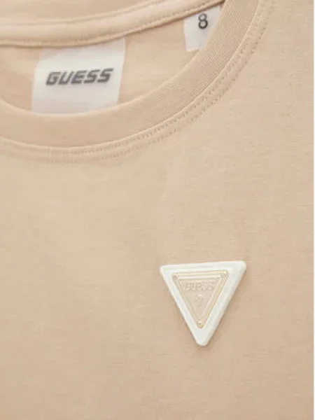 Guess Marškinėliai smėlio