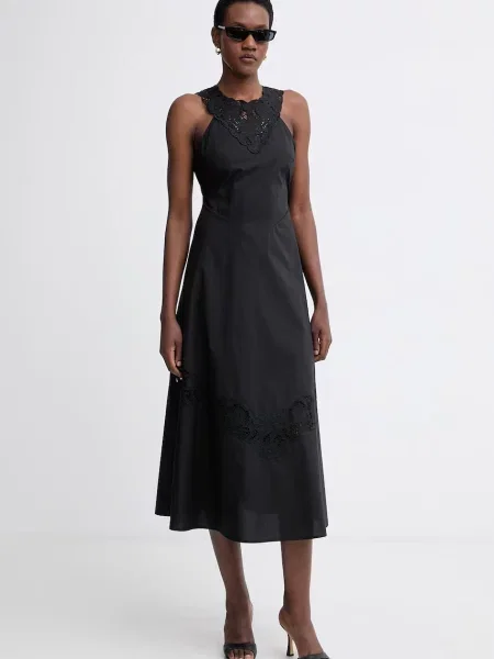 Twinset rochie de vară din negru