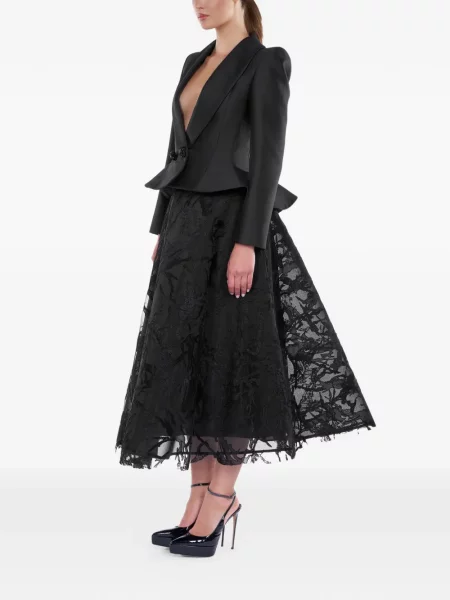 Rochie Araftu din dantelă negru