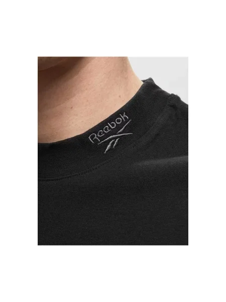 Majica dugih rukava Reebok Sport crna