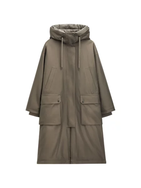 Parka G-lab s kapuljačom zelena