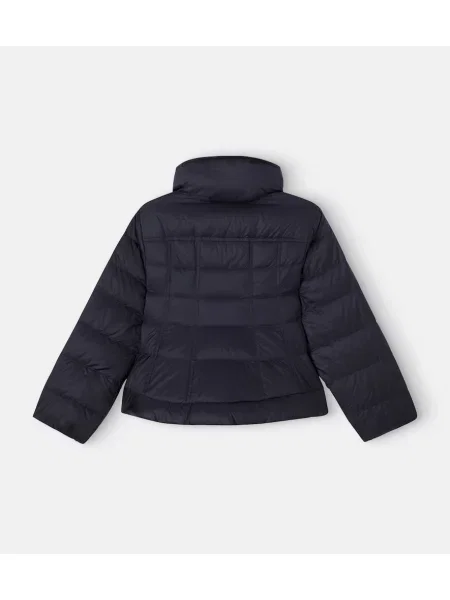 Pūkinė striukė Moncler Enfant mėlyna