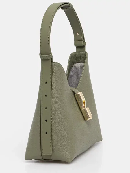 Кожаная сумка хобо Furla