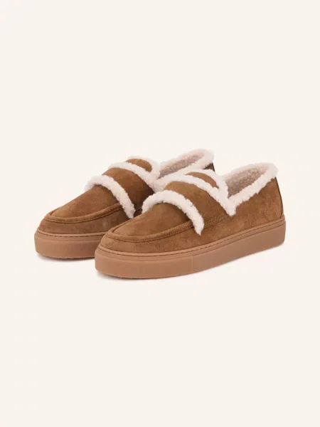 Inuikii Loafersy braun białe