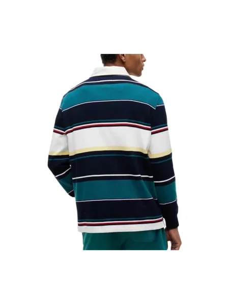 Koszulka Tommy Hilfiger w paski z paskiem