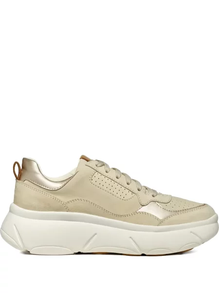 Sneakerși Geox din piele de căprioară