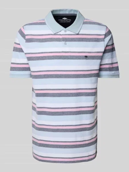 Koszulka polo o kroju regular fit z wyhaftowanym logo Fynch-hatton