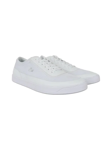 Pantofi Lacoste din dantelă alb