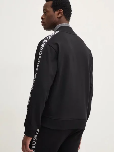 Свитер Versace Jeans Couture с принтом черный