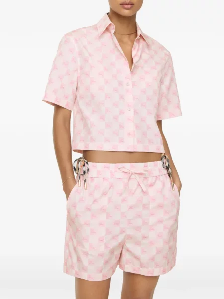 Cămașă Burberry roz